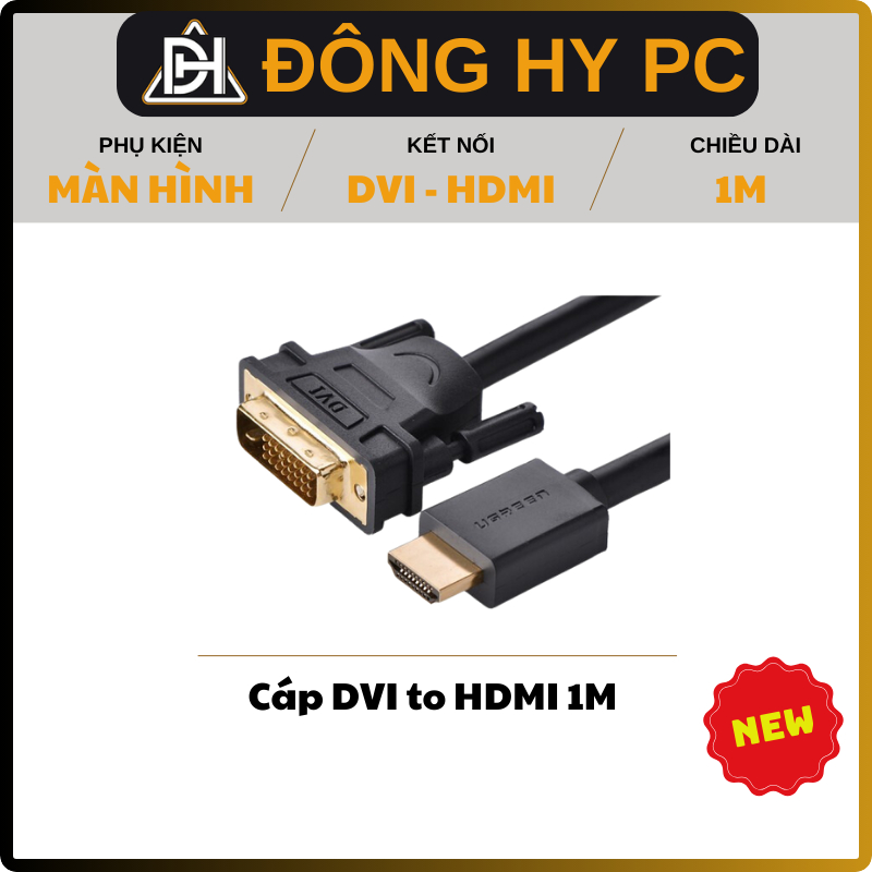 Dây màn hình DVI to HDMI Cũ | Shopee Việt Nam