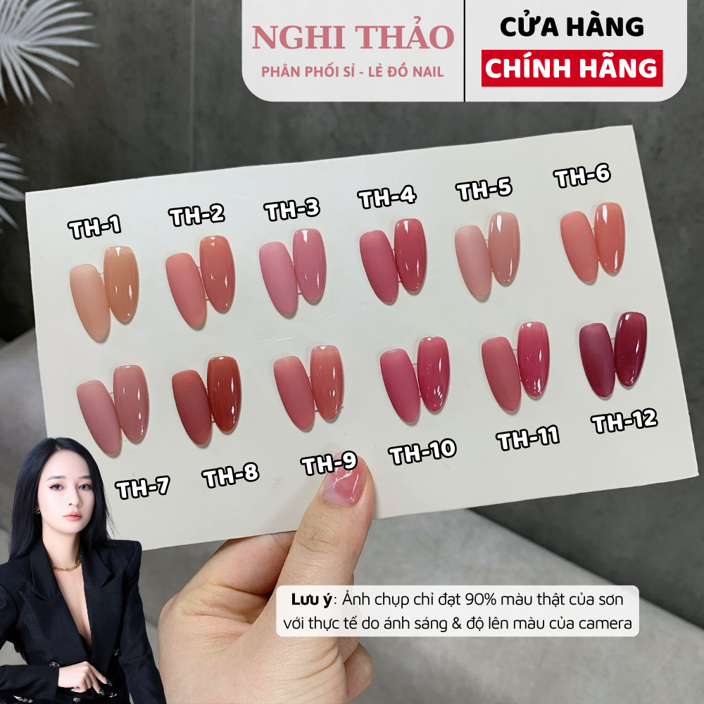 Sơn gel thạch đục hồng lẻ màu RAMYLA Nghi Thảo | Shopee Việt Nam