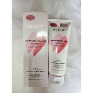 Kem Dưỡng Thể Trắng Da Chống Nắng WHISIS Premium Collagen Whitening Body Lotion 200ml