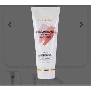 Kem Dưỡng Thể Trắng Da Chống Nắng WHISIS Premium Collagen Whitening Body Lotion 200ml