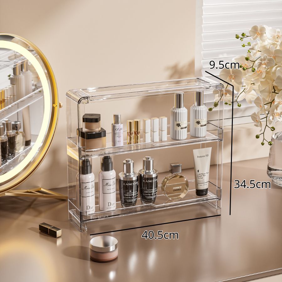 Kệ Đựng Mỹ Phẩm ENODA HOME, Kệ Đựng Đồ Nhà Tắm Nhiều Tầng Gắn Tường Không Cần Khoan Đục HTREO002