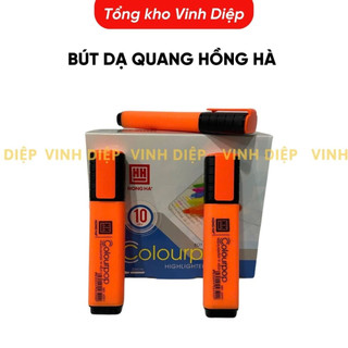 Bút Dạ Quang Hồng Hà Bút Nhớ Dòng Dạ Quang Highlight màu Da Cam