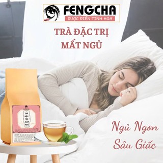 Trà mất ngủ Fengcha dành cho người mất ngủ lâu năm, ngủ chập chờn, khó vào giấc, ngủ dậy mệt mỏi bịch 30 túi lọc