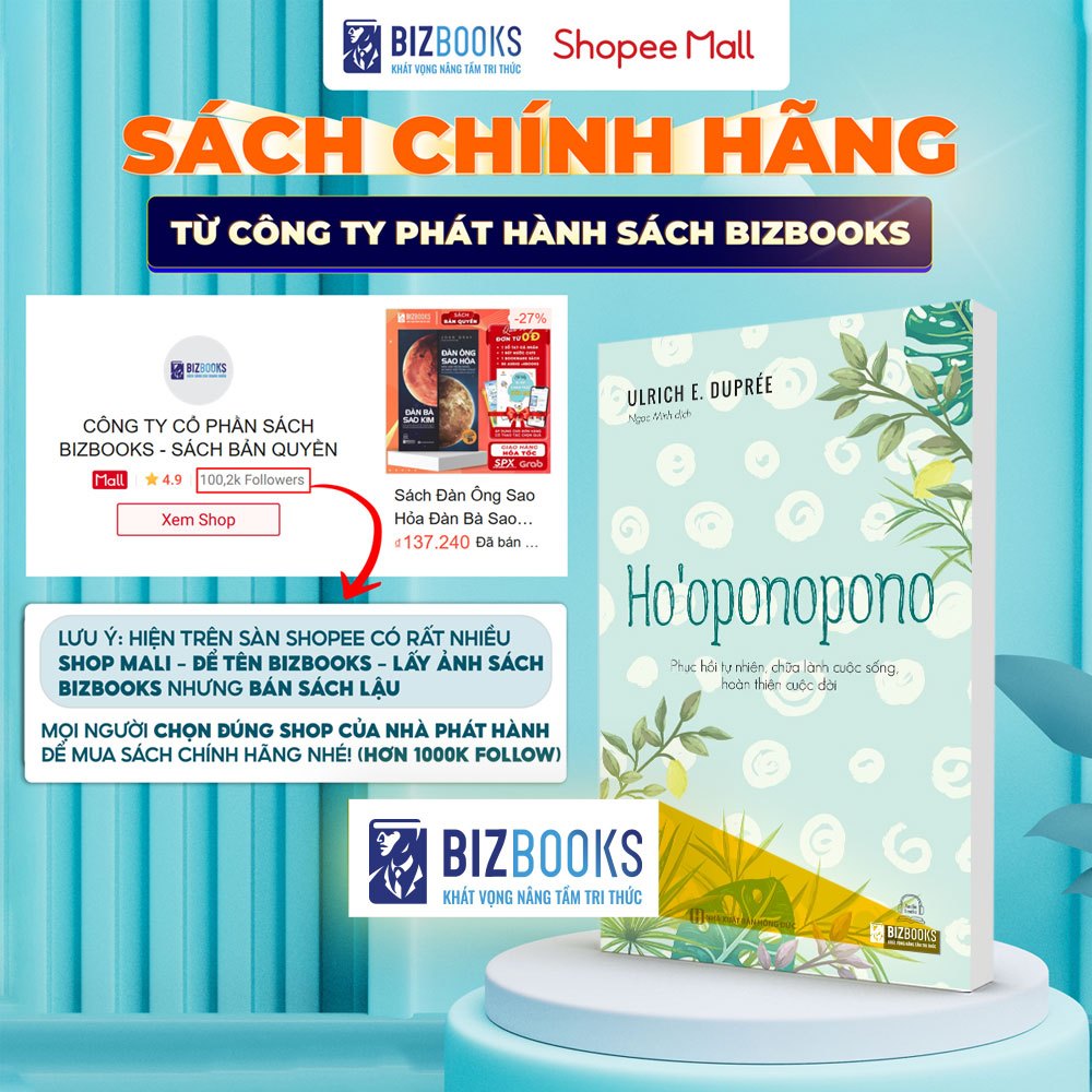 Ho Oponopono: Phục Hồi Tự Nhiên, Chữa Lành Cuộc Sống, Hoàn Thiện Cuộc Đời - Sách Chữa Lành Tâm Hồn Hay Nên Đọc