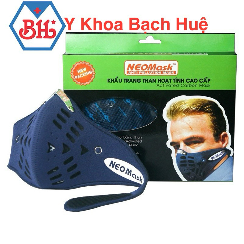 Khẩu Trang Than Hoạt Tính  NeoMask, Khẩu trang y tế chống độc, khói bụi môi trường độc hại