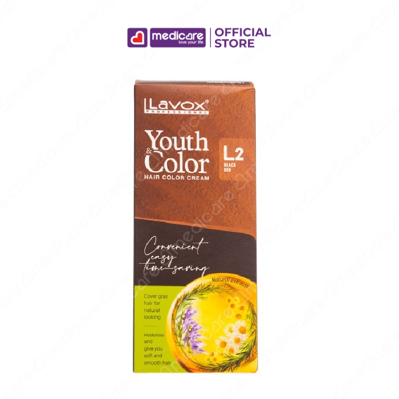 Nhuộm tóc phủ bạc LAVOX 60ml