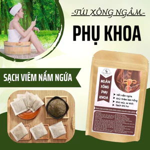 Túi Lọc Thảo Dược Xông Rửa Phụ Khoa - Cụ Lang Tị - Giảm Ngứa, Khử Mùi. Chống Khí Hư, Làm Hồng Se Khít - bịch 20 túi