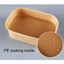 Tô Giấy Kraft HÌNH CHỮ NHẬT Đựng Thực Phẩm, Bún, Phở 750ml/1000ml kèm Nắp - Tổng Kho Hải Hạnh