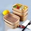 Tô Giấy Kraft HÌNH CHỮ NHẬT Đựng Thực Phẩm, Bún, Phở 750ml/1000ml kèm Nắp - Tổng Kho Hải Hạnh