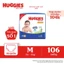 Tã bỉm quần Huggies Skincare Jumbo Tràm Trà Tự Nhiên Size M/L/XL/XXL M106/L104/XL88/XXL80