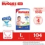 Tã bỉm quần Huggies Skincare Jumbo Tràm Trà Tự Nhiên Size M/L/XL/XXL M106/L104/XL88/XXL80