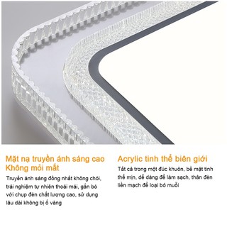 【COD】Đèn ốp trần Full Spectrum Đèn siêu mỏng ,3 màu đèn led ốp trần phòng ngủ/phòng khách trang trí