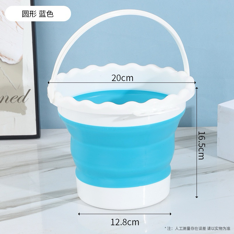 Xô đựng bút rửa Xô rửa cọ sợ Silicon có thể gập lại, Máy giặt cọ sơn cầm tay chất lượng cao