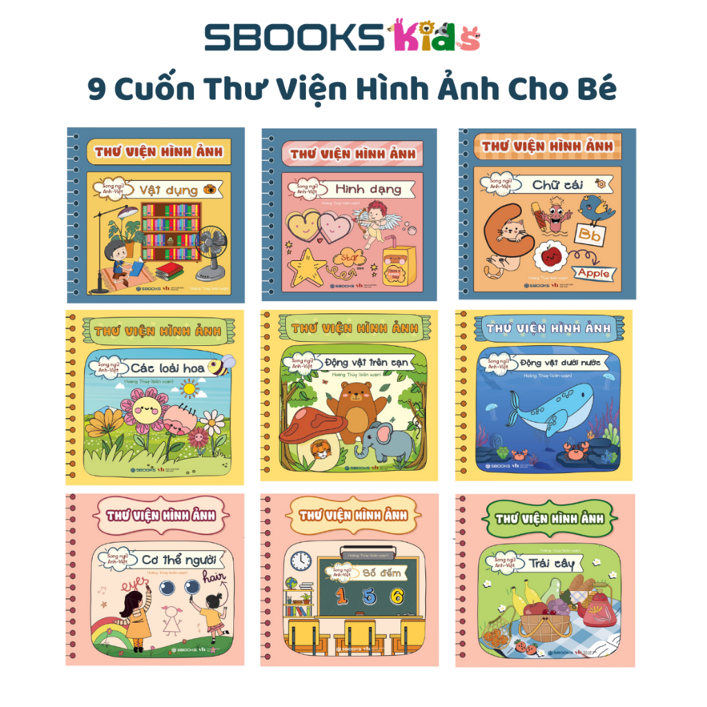Sách Combo 9 Cuốn : Thư Viện Hình Ảnh - SBOOKS OFFICIAL