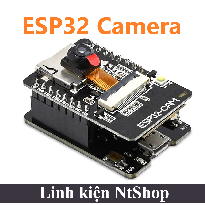 ESP32 Camera 2M Đế nạp Micro C Wifi / Bluetooth Vi điều khiển họ ...