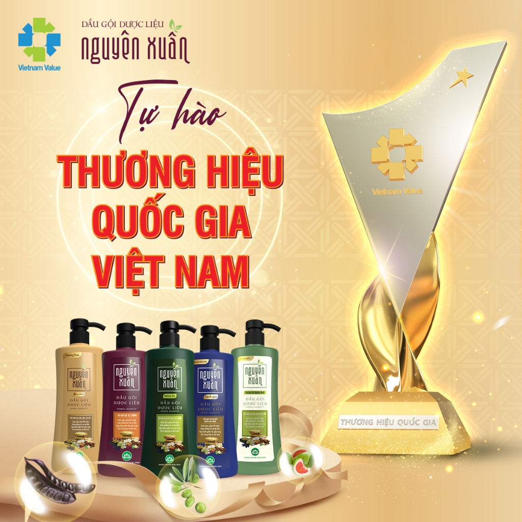Ảnh {MỚI} Dầu gội dược liệu Nguyên Xuân Xanh dưỡng tóc 450ml - Tặng thêm 50ml giá không đổi 3