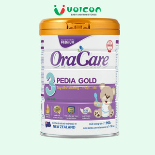 Sữa Bột Công Thức Oracare Tăng cường miễn dịch, tăng cân khỏe mạnh cho bé 0-10 tuổi lon 900G