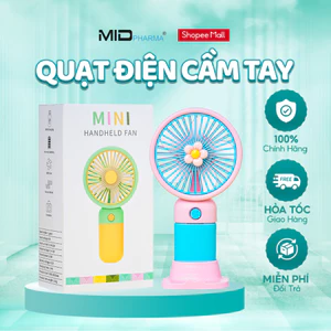 Quạt tích điện mini cầm tay Handheld Fan