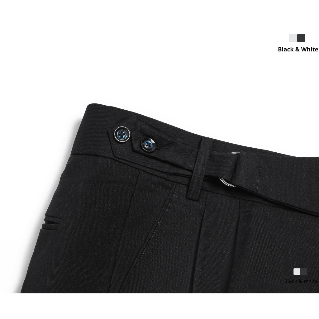 Sidetab D-ring Hỗ Trợ Điều Chỉnh Cạp, Black & White