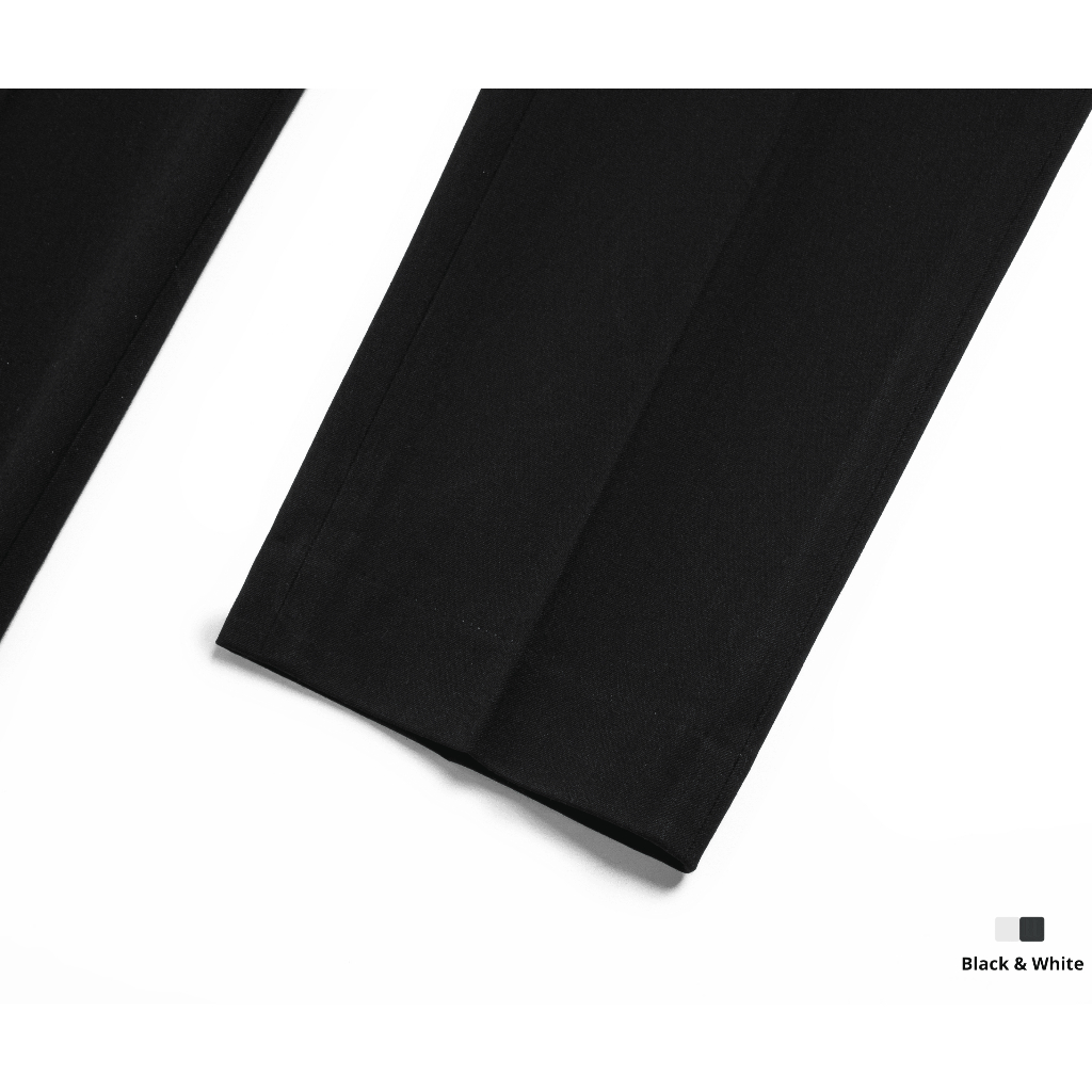 Quần Âu Thêu Chữ H, Đẳng Cấp Sang trọng, Black & White