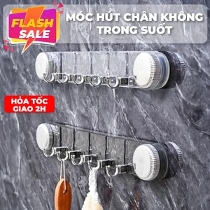 Thanh Treo Móc Quần Áo Gắn Tường Nhà Tắm Hít Chân Không Chắc Chắn