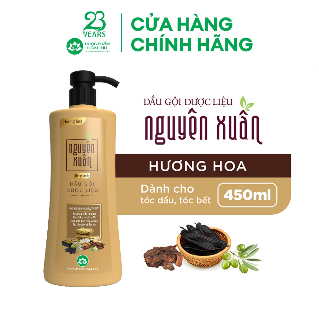 Ảnh Dầu gội Dược liệu Nguyên Xuân Bồng Bềnh 450ml - Tặng 10% thể tích giá không đổi 2
