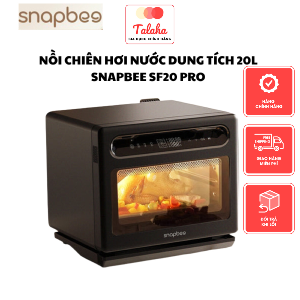 Nồi Chiên Hấp Đa Năng SnapBee SF20 PRO – Dung Tích 20 Lít – Inox 304 và ...
