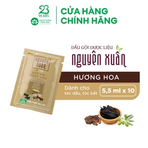 Dầu gội dược liệu Nguyên Xuân Bồng Bềnh dây 10gói x 5.7g