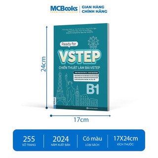 Sách - Combo Ready for VSTEP Chiến thuật làm bài VSTEP B1,VSTEP B2