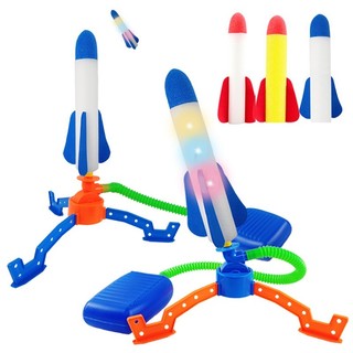 Đồ Chơi Dẫm Bệ Phóng Tên Lửa Cho Bé Vui Chơi Ngoài Trời Có Đèn Led Cho Bé Vui Chơi 89109