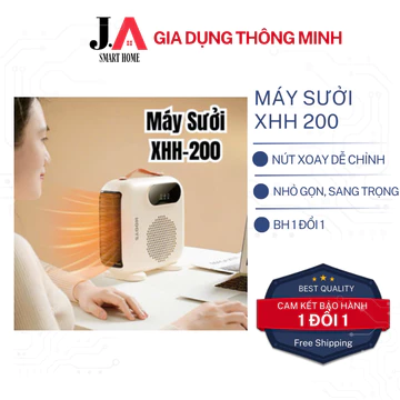 Máy Sưởi Để Bàn 2000W Hooys XHH200, Quạt Sưởi Gia Đình Mini Tiết Kiệm Điện Sưởi Ấm Thông Minh Sưởi Ấm Mùa Đông JA SMART