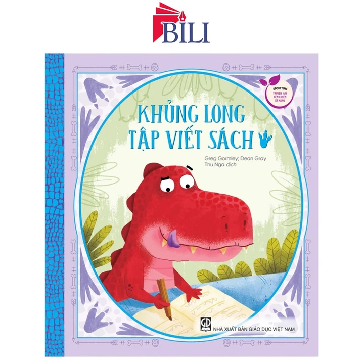 Sách - Khủng Long Tập Viết Sách (Storytime - Truyện Hay Rèn Luyện Kĩ Năng)