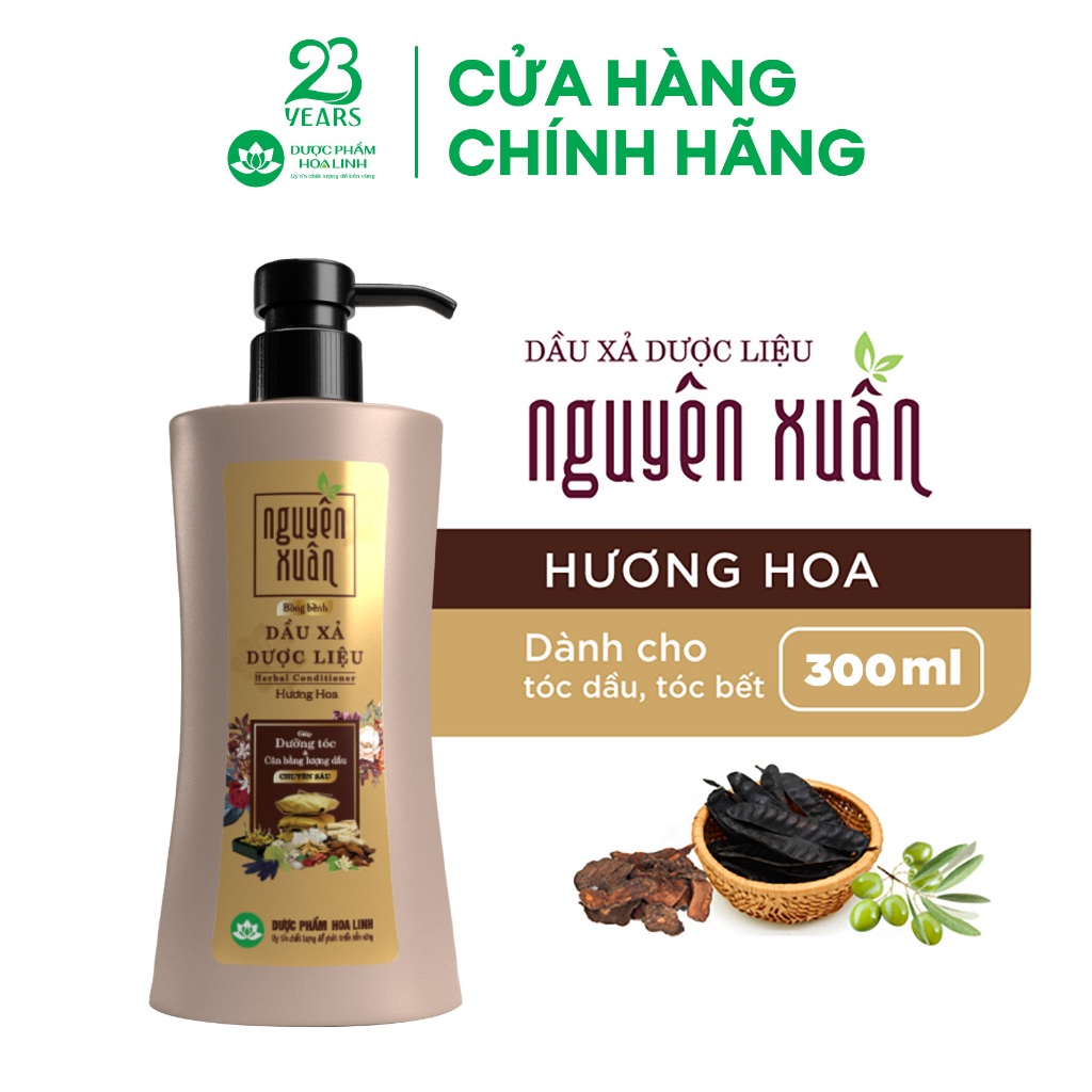 Ảnh Dầu xả dược liệu Nguyên Xuân bồng bềnh 300ml dành cho tóc dầu bết - Tặng thêm 10% thể tích giá không đổi 2