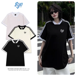 Áo Thun Thêu 8YO BASIC JERSEY Tee Cotton Mềm Mịn Mát - Áo Phông Local Brand Unisex Nam Nữ