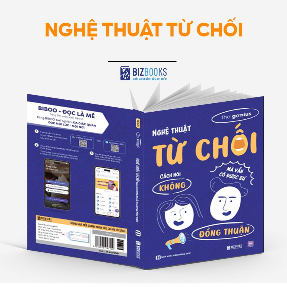 Sách Nghệ Thuật Từ Chối: Cách Nói “Không” Nhưng Vẫn Nhận Được Sự Đồng Thuận - Bizbooks