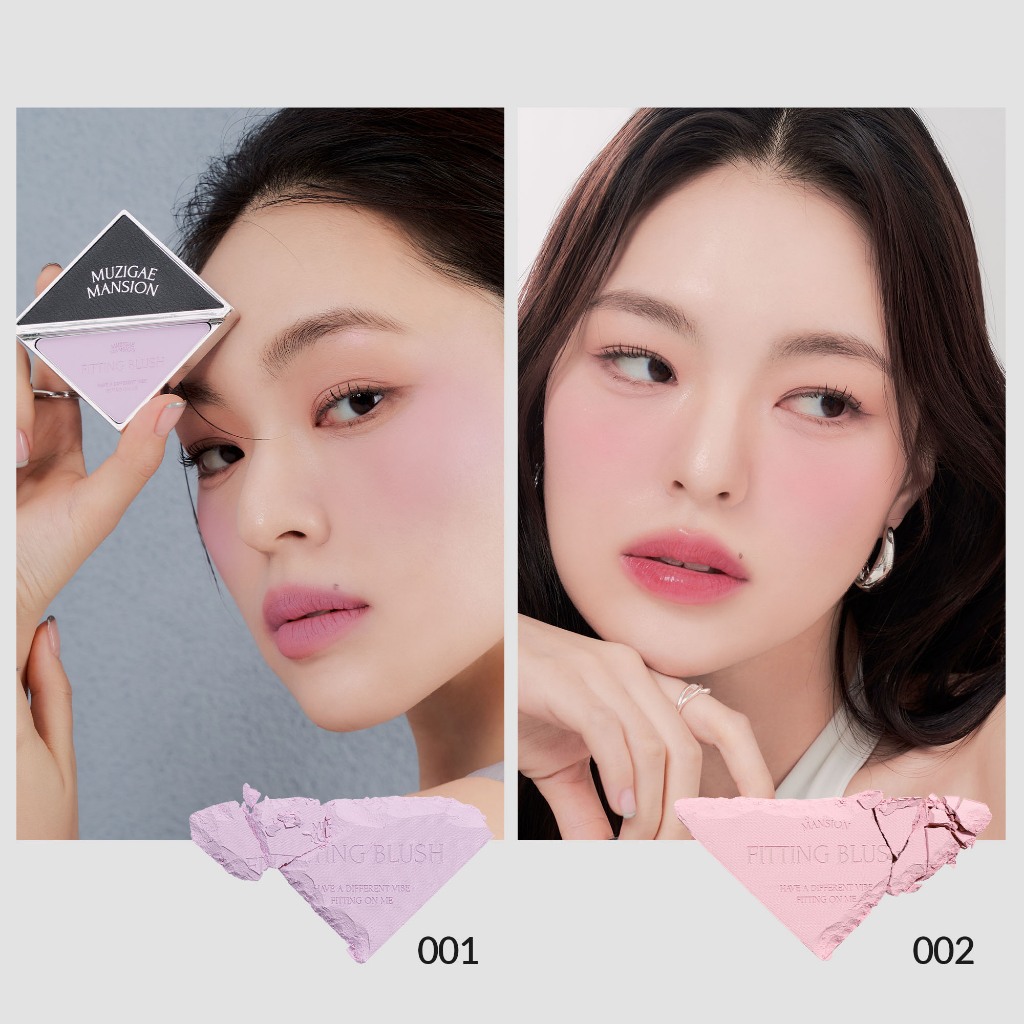 Phấn Má Hồng Muzigae Mansion Fitting Blush Mịn Lì Tôn Da Độ Bám Tốt 5g