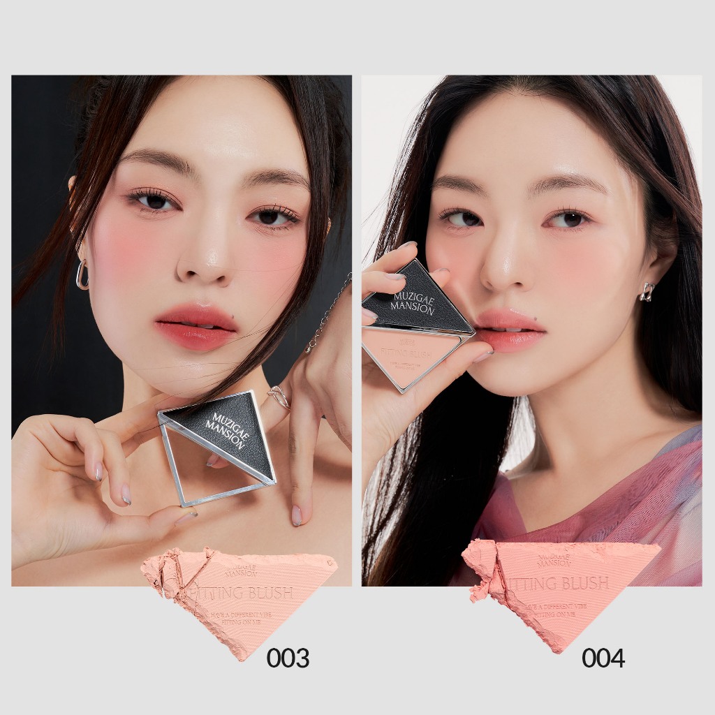 Phấn Má Hồng Muzigae Mansion Fitting Blush Mịn Lì Tôn Da Độ Bám Tốt 5g