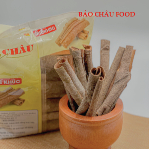 Quế cây Bảo Châu Chính Hiệu Thanh/Khúc khô tự nhiên xuất khẩu, thơm lâu, gia vị nấu phở, xông phòng túi 500gr