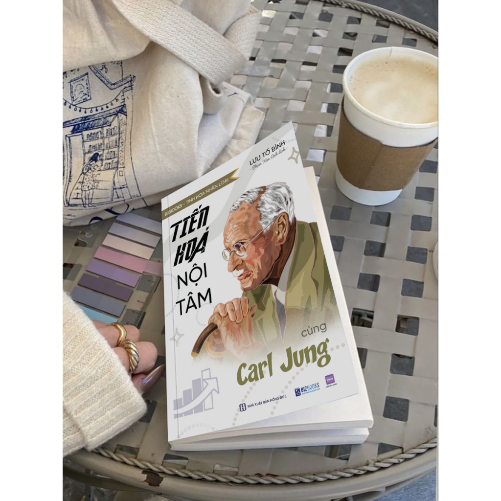 Sách Tiến Hóa Nội Tâm Cùng Carl Jung - Bizbooks