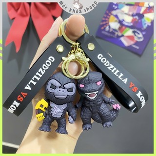 Móc Khóa Godzilla & King Kong – Dây Đeo, Phụ Kiện Dễ Thương, Quà Tặng Phim Hành Động