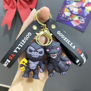 Móc Khóa Godzilla & King Kong – Dây Đeo, Phụ Kiện Dễ Thương, Quà Tặng Phim Hành Động
