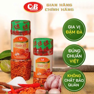 Muối Ruốc Ớt Tây Ninh C&B HŨ 40G 80G