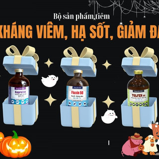 KEPROFEN – Thuốc thú y kháng viêm, hạ sốt, giảm đau cho chó mèo trâu bò lợn dê cừu ngựa chai 100ml