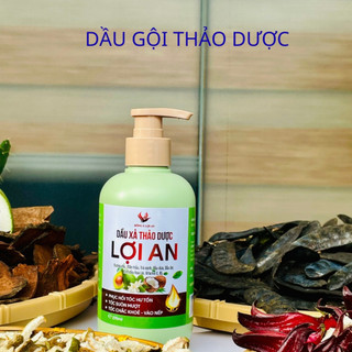 Dầu Gội Bưởi, Bồ Kết, Hà Thủ Ô, Chiết Xuất Từ Thiên Nhiên - Giúp Hỗ Trợ Mọc Tóc, Giảm Rụng, Mượt Tóc Lợi An