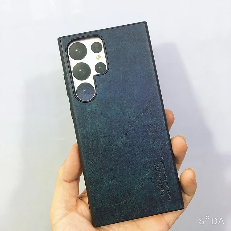 Ốp da cao cấp  KST Design cho Samsung s20 s21 s22 s23 s24 s25 ultra plus s8 s9 s10 plus not20ultra