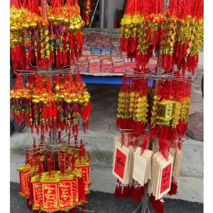 Dây Liễn Dây Treo Trang Trí Tết liễn Khánh Decor Trang Trí Nhà Cửa Lễ Hội May Mắn