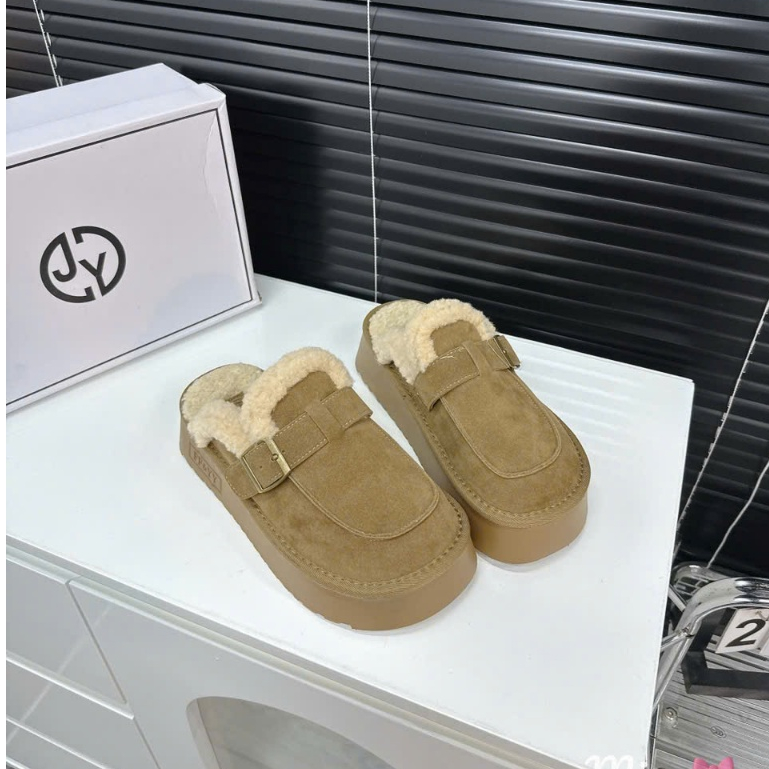 Sục lông đế thấp màu ghi rêu hàng QCCC Full Box | Shopee Việt Nam