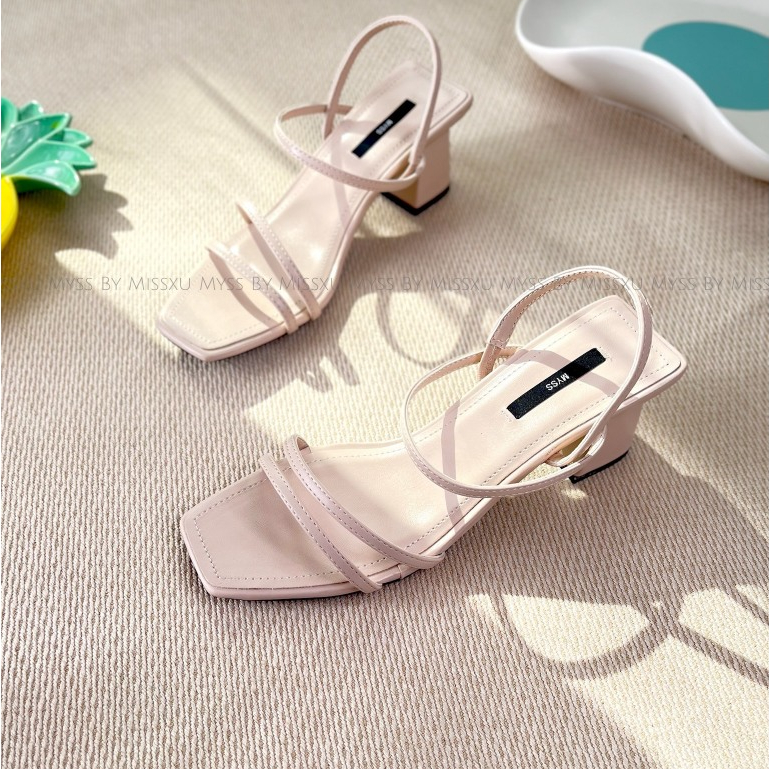 Giày sandal nữ MYSS dây mảnh ngang 5cm thời trang - SD139