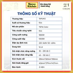 [Chính hãng]Nồi Chiên Hơi Nước Tapuho TSF16 Color bản plus,Thể tích 16L,70 chức năng,Công Suất 2800W — ảnh 6