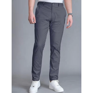 Quần dài kaki nam (50kg đến 110kg) chất cotton dày mịn thấm mồ hôi thoải mái khi mặc